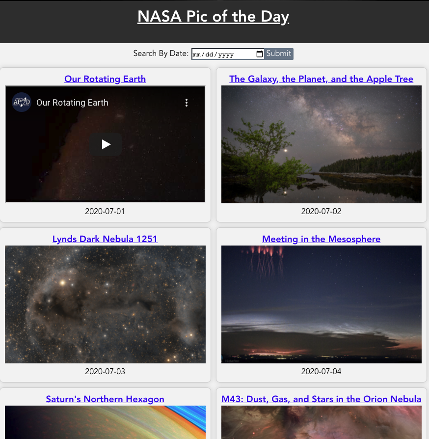 NASA Pic of the day