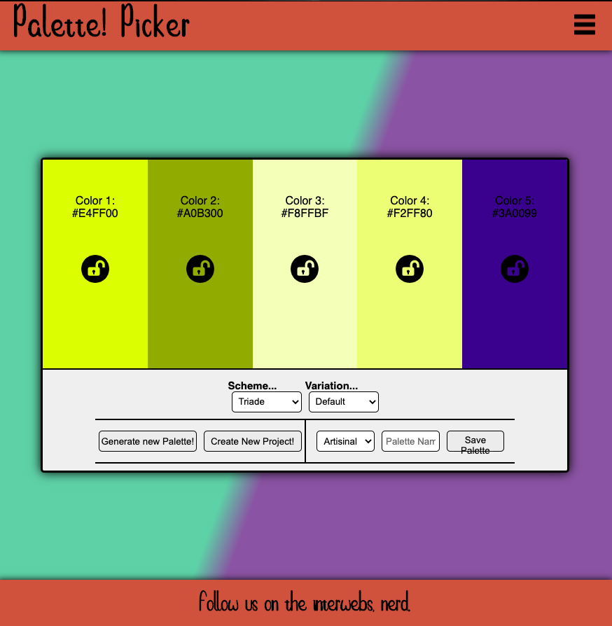Palette Picker